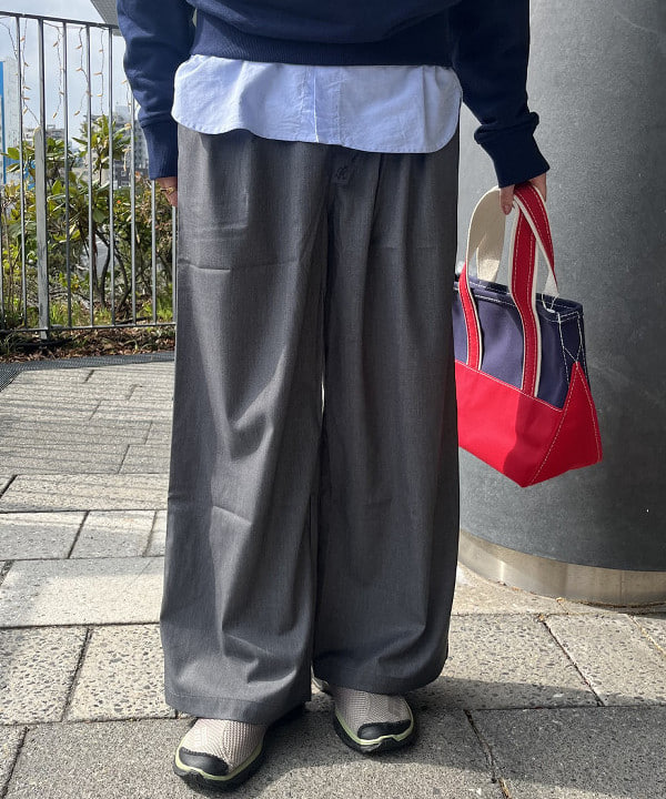 にしだてさんの「BEAMS WOMEN｜L.L.Bean / Deep Bottom Deluxe Boat and Tote S」を使ったコーディネート