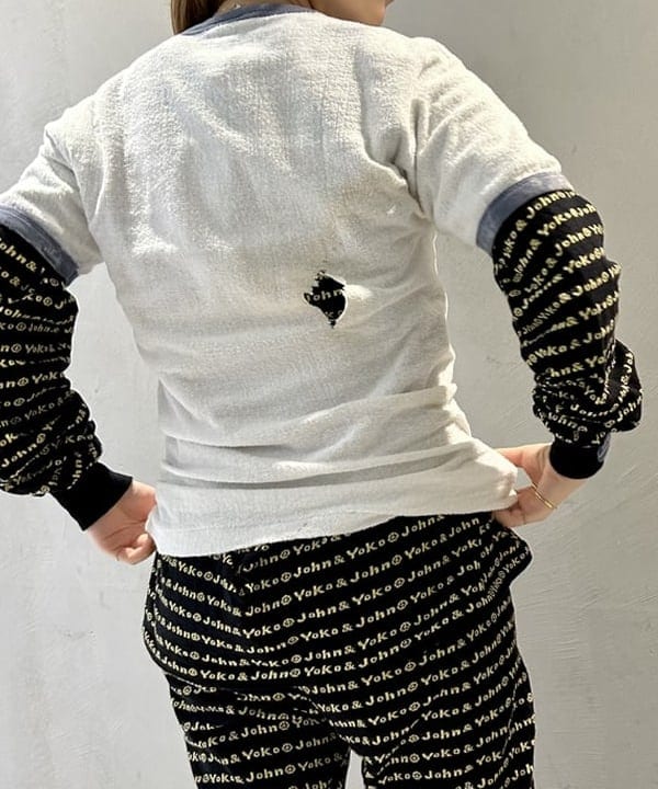 ナツハさんの「BEAMS WOMEN｜○BOW WOW / 別注 ジャカード ロングスリーブ Tシャツ」を使ったコーディネート