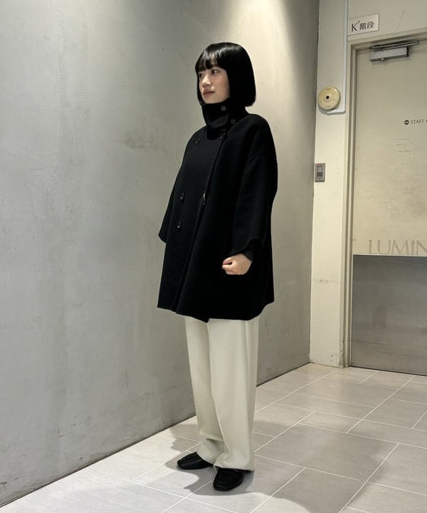 野村 美紅さんの「BEAMS WOMEN｜ハードギャバジン パンツ」を使ったコーディネート