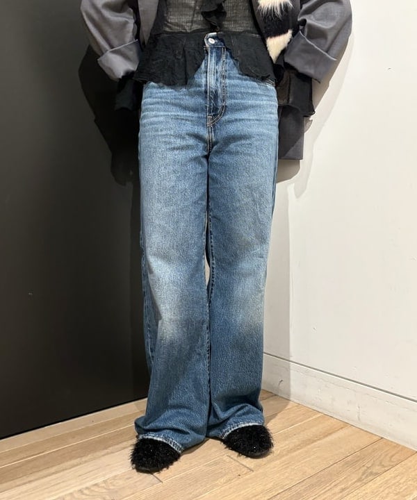 sakuraさんの「BEAMS WOMEN｜スリム ニット ボーダー マフラー」を使ったコーディネート