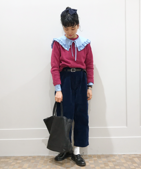 MAYURIさんの「BEAMS WOMEN｜BEAMS BOY / 25mm WASH ベルト」を使ったコーディネート