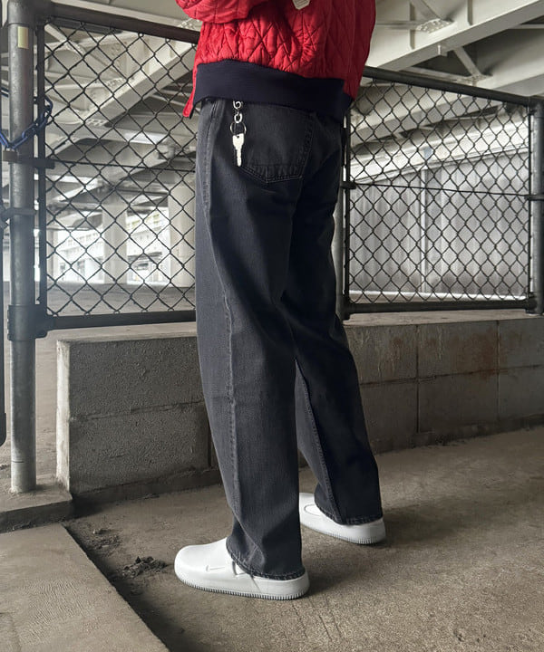 川崎 駿希さんの「BEAMS WOMEN｜orSlow / 101 DAD'S FIT DENIM PANTS BLACK」を使ったコーディネート
