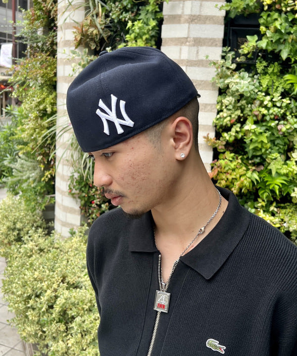 ムファサさんの「BEAMS WOMEN｜NEW ERA / 別注 Pre-Curved 59FIFTY Back Logo Cap 24AW」を使ったコーディネート