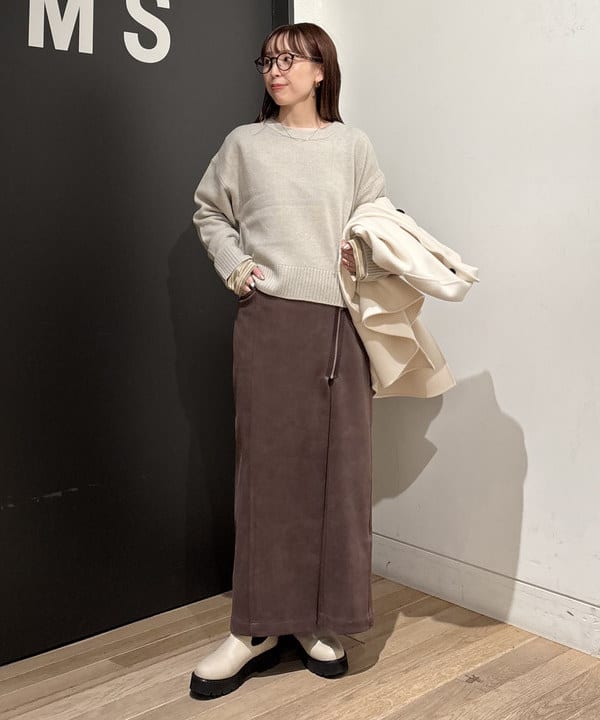 RBS / アシンメトリー ラップ タイトスカート|BEAMS WOMEN(ビームス ウィメン)の通販｜アイルミネ