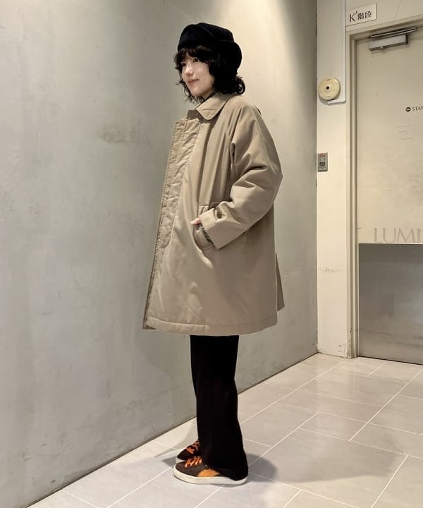 小原 もこさんの「BEAMS WOMEN｜SCREEN STARS /?別注 2トーン ロングスリーブ Tシャツ」を使ったコーディネート