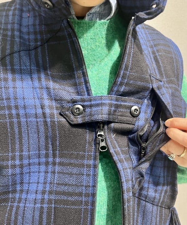 木村 梨香さんの「BEAMS WOMEN｜Nor&rsquo;Easterly / 別注 シェットランド シャギー ビッグ クルー ニット」を使ったコーディネート