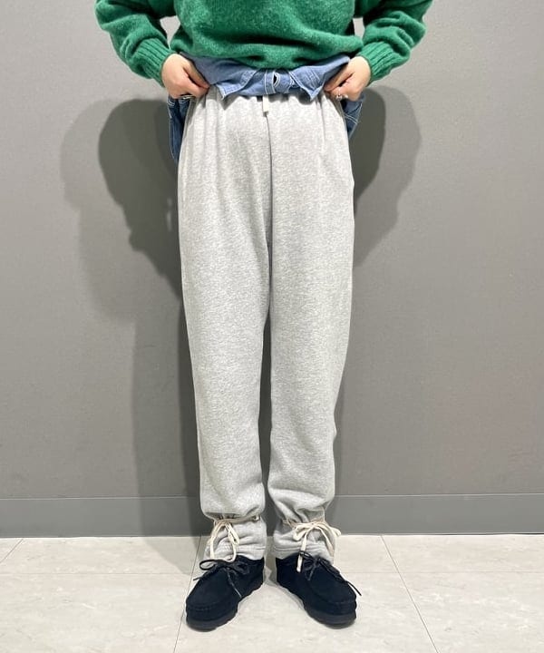 木村 梨香さんの「BEAMS WOMEN｜Nor&rsquo;Easterly / 別注 シェットランド シャギー ビッグ クルー ニット」を使ったコーディネート