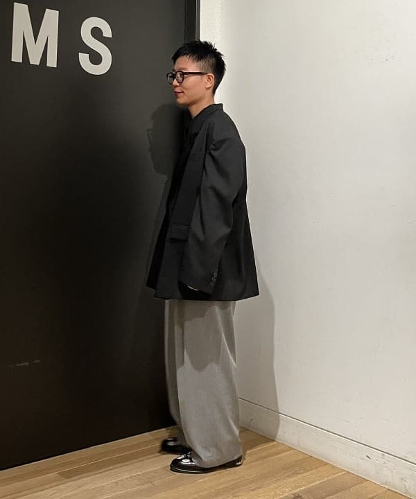 土田 達也さんの「BEAMS WOMEN｜リブ ニット ポロ」を使ったコーディネート