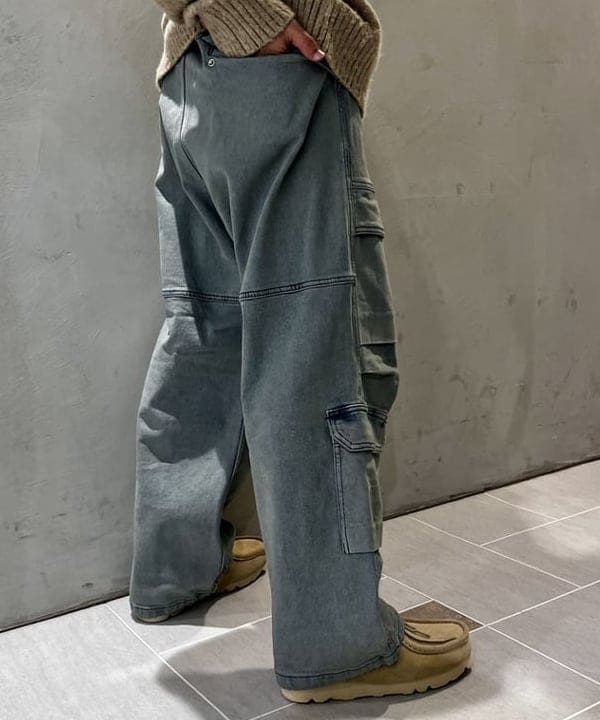 流聖さんの「BEAMS WOMEN｜FRED PERRY / 別注 フラッフィ クルーネックニット」を使ったコーディネート