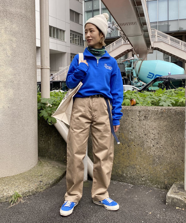 Kaoru Sakumaさんの「BEAMS WOMEN｜BEAMS BOY / USA テープベルト NEW」を使ったコーディネート