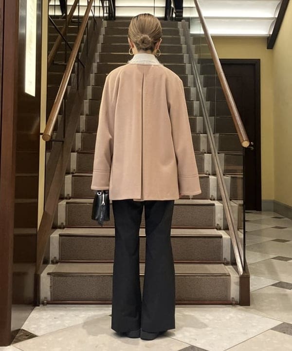 蒲原 捺美さんの「BEAMS WOMEN｜GIANNI CHIARINI / ALIFA レザーショルダーバッグ S」を使ったコーディネート