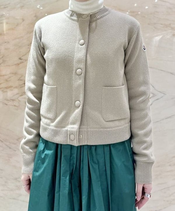 大川 美咲さんの「BEAMS WOMEN｜リブ タートルネックニット」を使ったコーディネート
