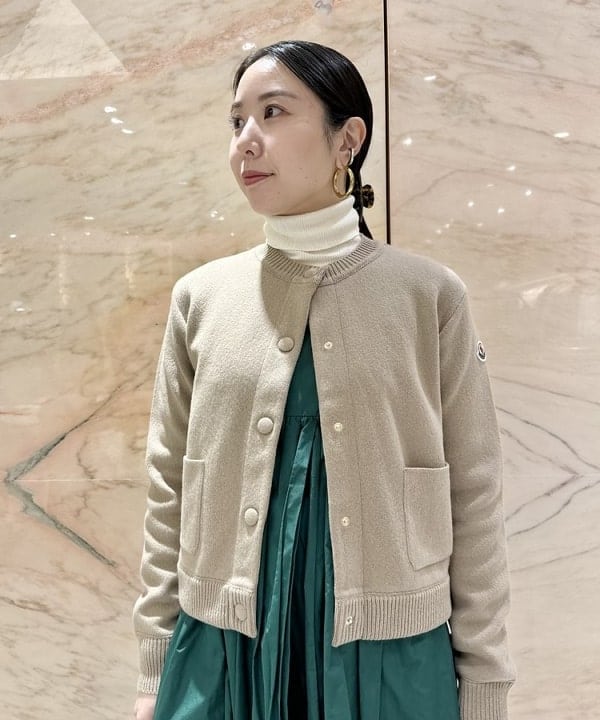 大川 美咲さんの「BEAMS WOMEN｜リブ タートルネックニット」を使ったコーディネート
