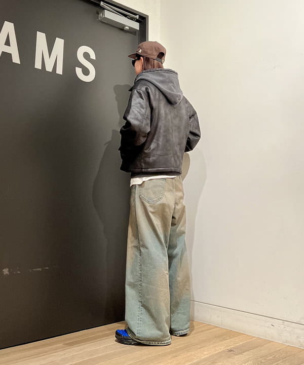 関澤 佑樹さんの「BEAMS WOMEN｜フェイクレザー ライダースジャケット」を使ったコーディネート