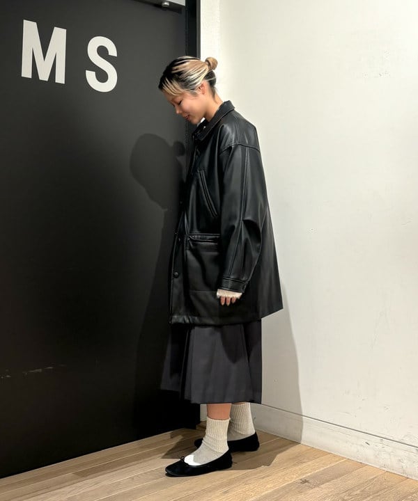 sakuraさんの「BEAMS WOMEN｜キルト ベルト タック スカート」を使ったコーディネート