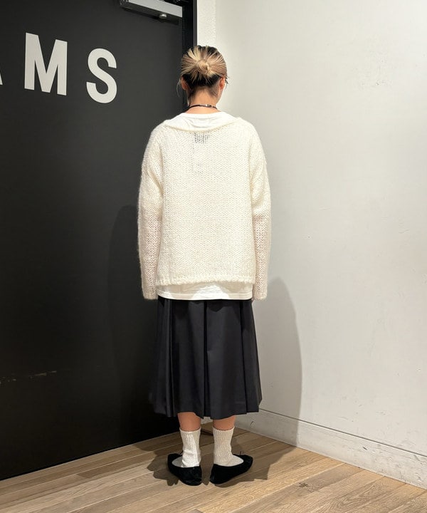 sakuraさんの「BEAMS WOMEN｜キルト ベルト タック スカート」を使ったコーディネート
