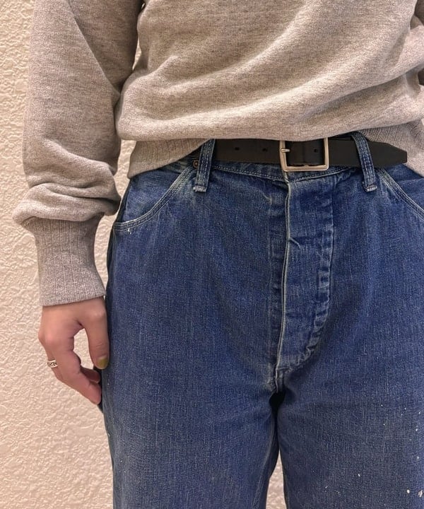 かわい みづきさんの「ブロード リブ クルーネック スウェット」を使ったコーディネート