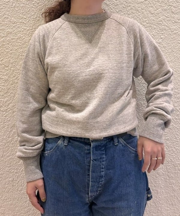 かわい みづきさんの「ブロード リブ クルーネック スウェット」を使ったコーディネート