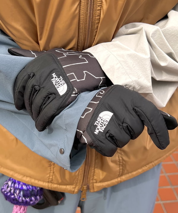 石郷岡 稜さんの「THE NORTH FACE / Nuptse Etip Glove」を使ったコーディネート