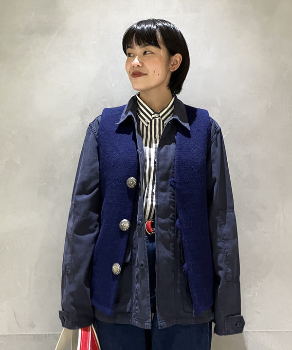 葵さんの「BEAMS WOMEN｜12オンス デニム ペインター パンツ」を使ったコーディネート