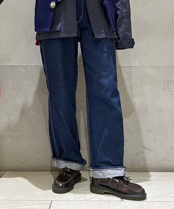 葵さんの「BEAMS WOMEN｜12オンス デニム ペインター パンツ」を使ったコーディネート