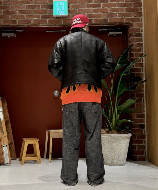 Ryohei Takataさんの「BEAMS WOMEN｜フェイクレザー ライダースジャケット」を使ったコーディネート