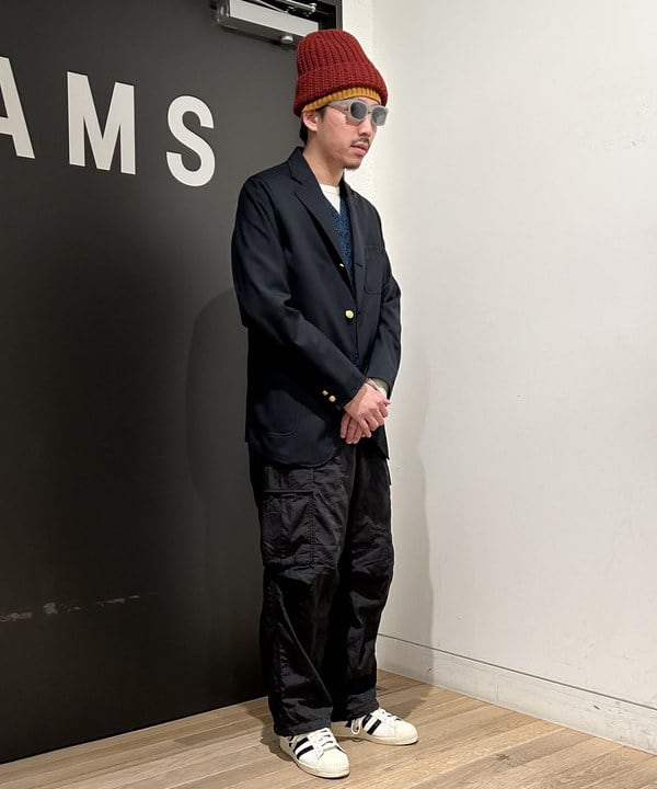 及川 晃さんの「BEAMS WOMEN｜【別注】HICOSAKA / Layered Watch Cap」を使ったコーディネート