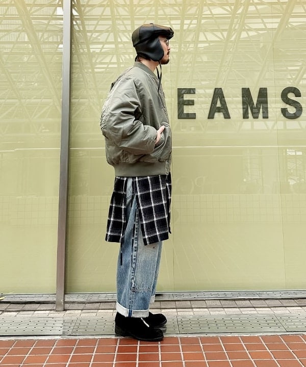 佐々木 祐太さんの「BEAMS / MA-1」を使ったコーディネート