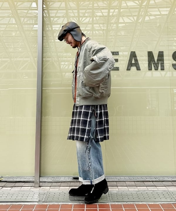 佐々木 祐太さんの「BEAMS / MA-1」を使ったコーディネート