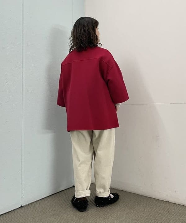 IZUMI MAYUMIさんの「BEAMS WOMEN｜Champion / ロゴ リバースウィーブ(R) クルーネック スウェットシャツ」を使ったコーディネート
