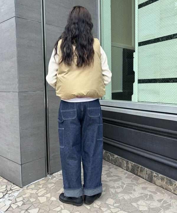 み　う　ちさんの「BEAMS WOMEN｜【別注】orSlow / ダブルニー デッドストック スペシャル」を使ったコーディネート