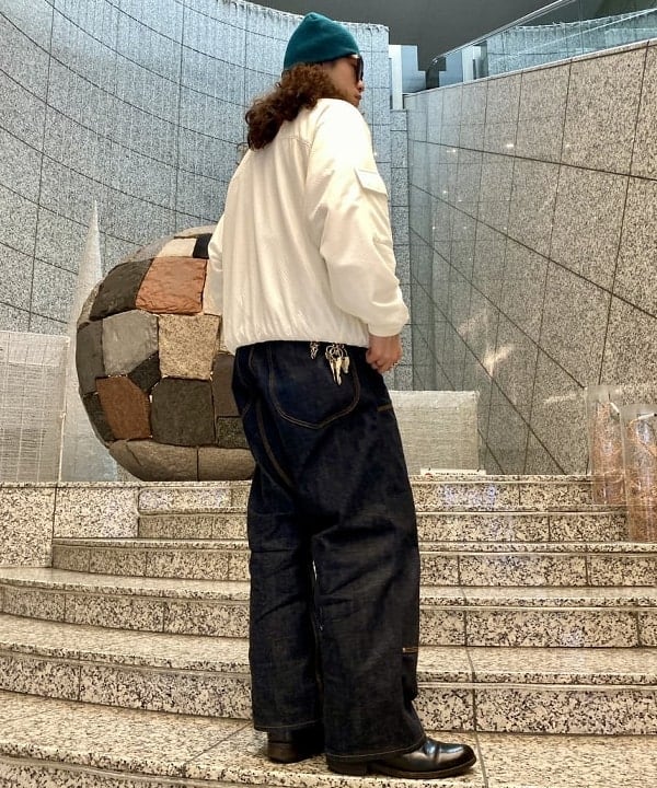 りくっしーさんの「BEAMS WOMEN｜シャギー シングル ワッチキャップ」を使ったコーディネート