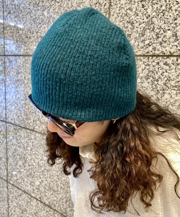 りくっしーさんの「BEAMS WOMEN｜シャギー シングル ワッチキャップ」を使ったコーディネート