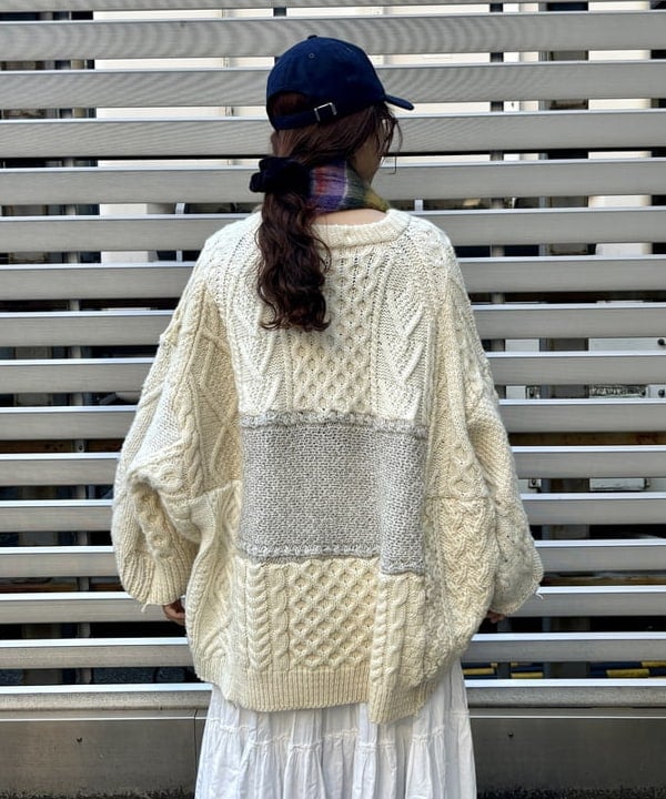 チナツさんの「BEAMS WOMEN｜John Scott / Mohair Scarf」を使ったコーディネート