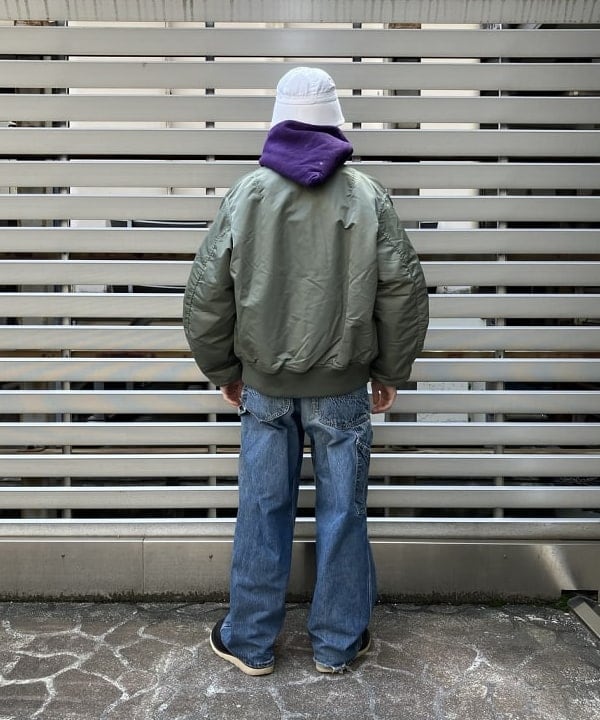 ホサカさんの「BEAMS WOMEN｜MA-1」を使ったコーディネート