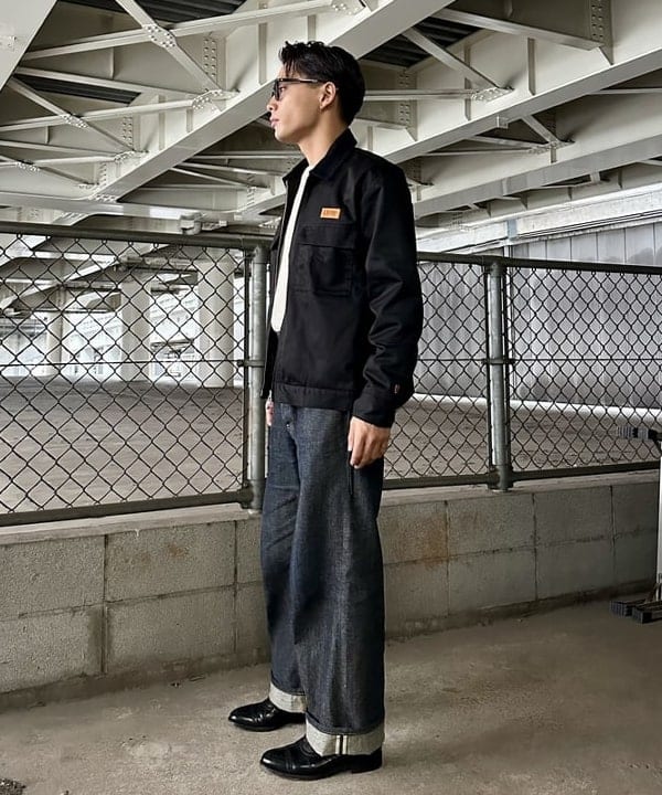 エイトさんの「BEAMS WOMEN｜Healthknit / 別注 Honeycomb Thermal Henry Neck Long Sleeve T-shirt」を使ったコーディネート