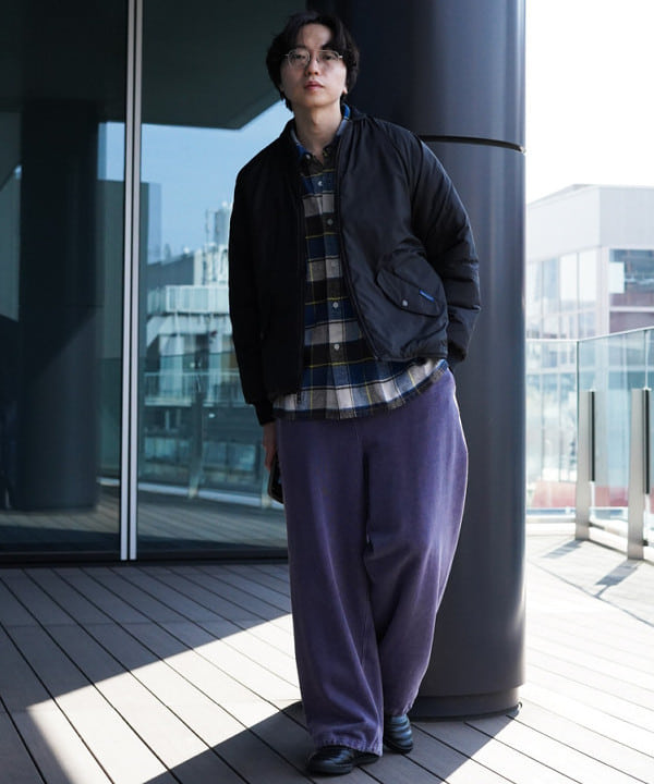SUDOさんの「BEAMS WOMEN｜フェード ワイド スウェット パンツ」を使ったコーディネート