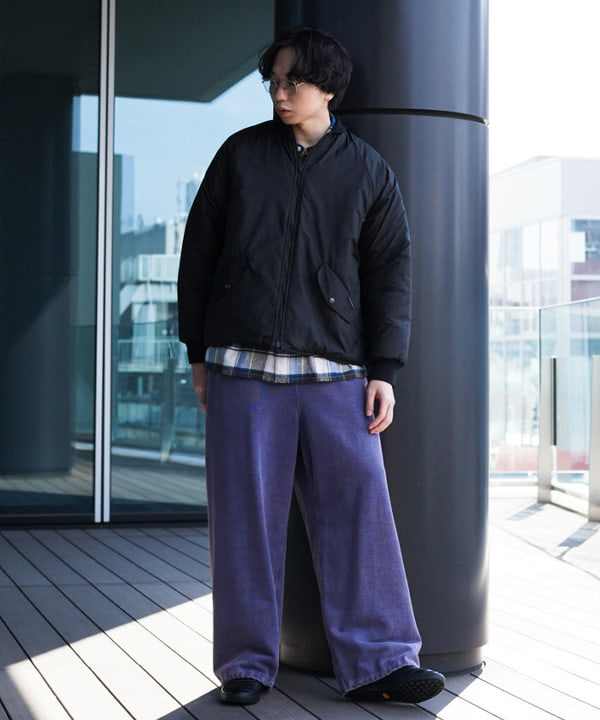SUDOさんの「BEAMS WOMEN｜フェード ワイド スウェット パンツ」を使ったコーディネート