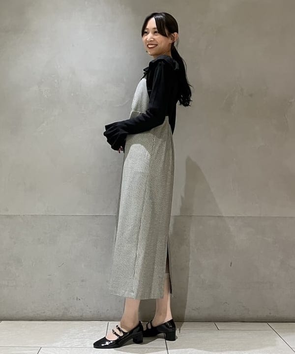 nodokaさんの「BEAMS WOMEN｜GIANNI NOTARO / ポリッシュ クロア ハンドバッグ」を使ったコーディネート
