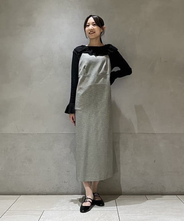 nodokaさんの「BEAMS WOMEN｜GIANNI NOTARO / ポリッシュ クロア ハンドバッグ」を使ったコーディネート