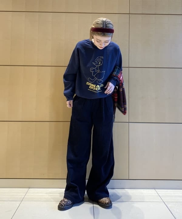 Hazukiさんの「BEAMS WOMEN｜MOON チェック ストール」を使ったコーディネート