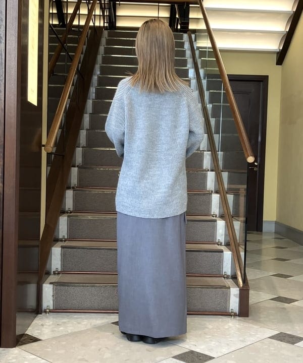 蒲原 捺美さんの「BEAMS WOMEN｜LEE &times; Demi-Luxe BEAMS / ラップ ロングスカート .M」を使ったコーディネート