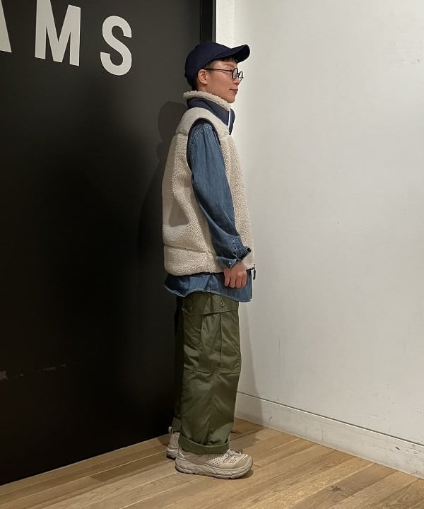 土田 達也さんの「BEAMS WOMEN｜【別注】BUZZ RICKSON'S / ポプリン アーミーパンツ」を使ったコーディネート