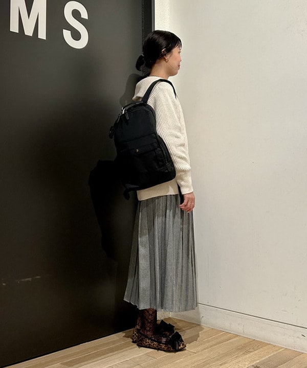早川 萌子さんの「BEAMS WOMEN｜SEPTEMBER MOON / リボン バレエシューズ レオパード」を使ったコーディネート