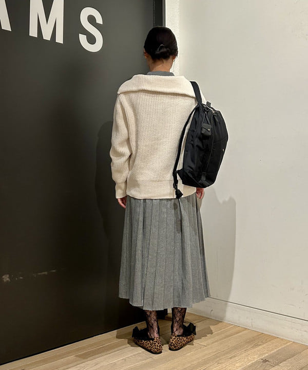 早川 萌子さんの「BEAMS WOMEN｜SEPTEMBER MOON / リボン バレエシューズ レオパード」を使ったコーディネート