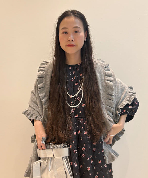 清水 彩乃さんの「BEAMS WOMEN｜リボン バッグ」を使ったコーディネート