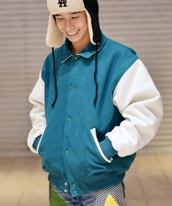 Kellyさんの「BEAMS WOMEN｜フリース スタジアム コーチジャケット」を使ったコーディネート