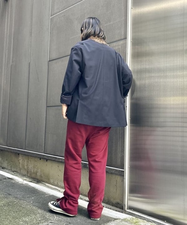 つぼさんの「BEAMS WOMEN｜ヘム アレンジ スウェット パンツ」を使ったコーディネート