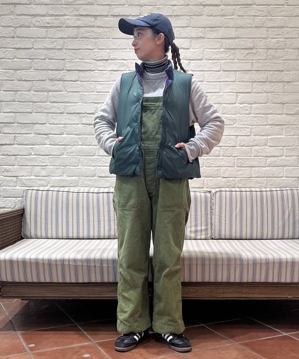 たぐみさんの「BEAMS WOMEN｜ブロード リブ クルーネック スウェット」を使ったコーディネート