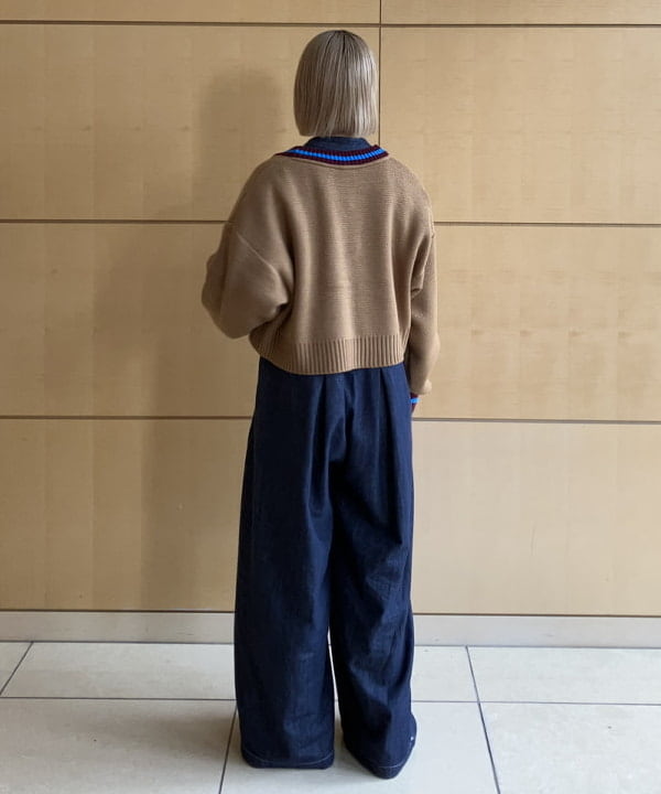 Hazukiさんの「BEAMS WOMEN｜Champion / 別注 ニット カーディガン」を使ったコーディネート